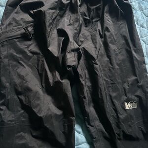 REI Co-op Kids Waterproof Rain Pants – Black 6/7